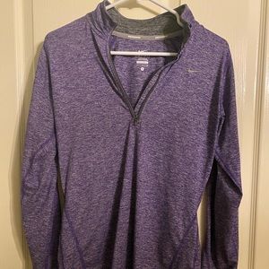 Nike long sleeve zip up